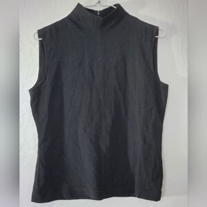 Linda Allard Ellen Tracy | Black Sleeveless Women's Top Sz 6